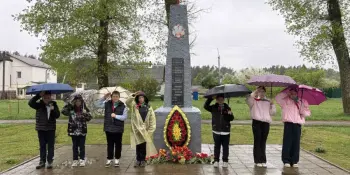 Митинг посвященный 81 - й годовщине победы в Великой Отечественной войне