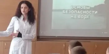 11 мая 2026 года обучающее занятие с учащимися 5-х классов на тему" На волне безопасности "