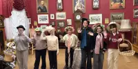 Сегодня учащиеся 5 "Б" класса посетили дом- усадьбу имени Колодеева